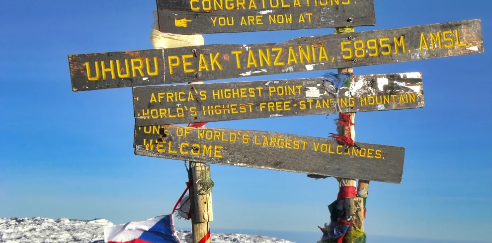 Uhuru Peak, Mt.Kilimanjaro